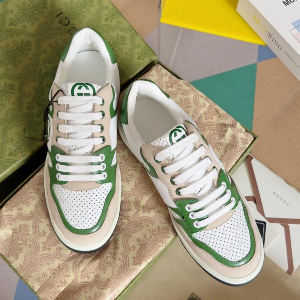 repliche,replica,perfette,siti di,affidabili,migliori siti,dove comprare,1:1,scarpe da ginnastica 2024ss nuove scarpe bianche abbinate ai colori della coppia GUCCI