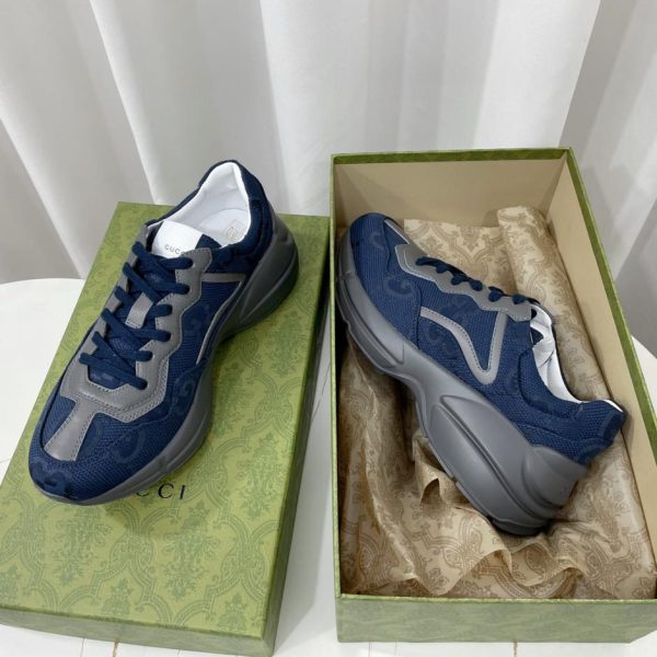 repliche,replica,perfette,siti di,affidabili,migliori siti,dove comprare,1:1,scarpe da ginnastica Gucci – versione top – scarpe da papà della coppia GG