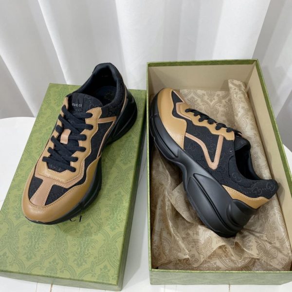 repliche,replica,perfette,siti di,affidabili,migliori siti,dove comprare,1:1,scarpe da ginnastica Gucci – versione top – scarpe da papà della coppia GG
