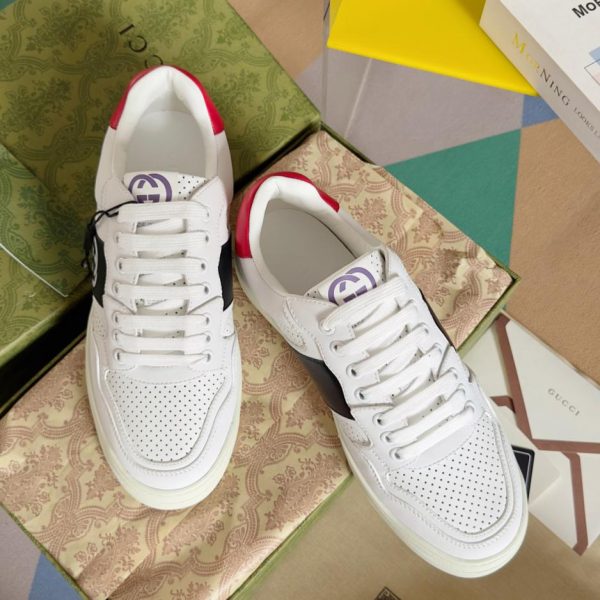 repliche,replica,perfette,siti di,affidabili,migliori siti,dove comprare,1:1,scarpe da ginnastica 2024ss nuove scarpe bianche abbinate ai colori della coppia GUCCI
