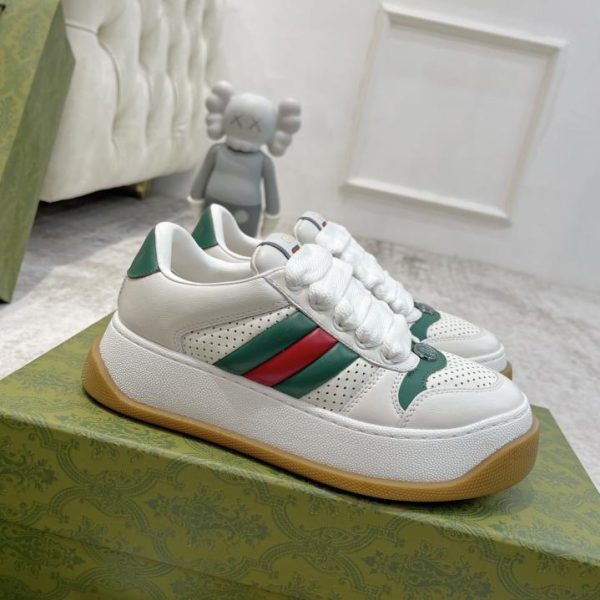 repliche,replica,perfette,siti di,affidabili,migliori siti,dove comprare,1:1,scarpe da ginnastica Scarpe sporche Gucci con suola spessa per coppie, scarpe con aumento di altezza di 6 cm ~