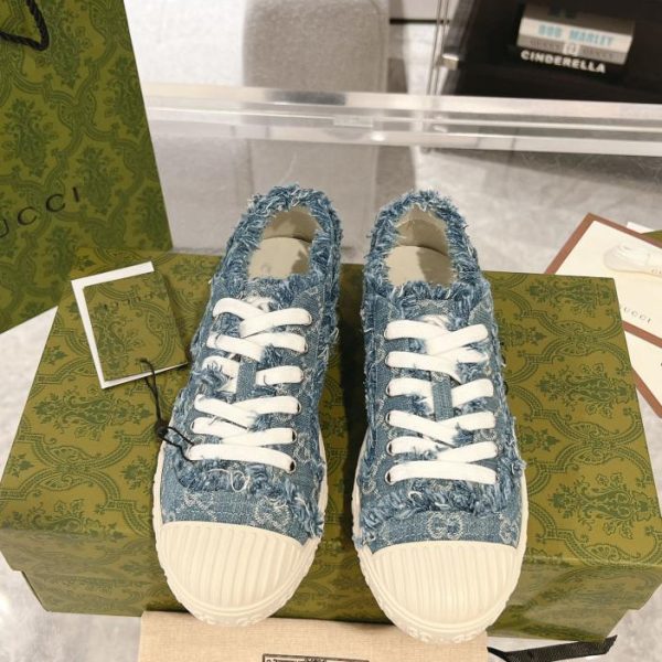 repliche,replica,perfette,siti di,affidabili,migliori siti,dove comprare,1:1,scarpe da ginnastica Ultime scarpe di tela denim di nuovi prodotti Guccl24ss per coppie