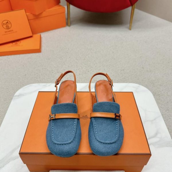 HERMES 2024 Pantofole da mulo primaverili ed estive