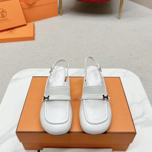 HERMES 2024 Pantofole da mulo primaverili ed estive