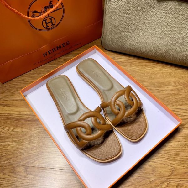Pantofole classiche con naso di maiale Hermes/Hermes