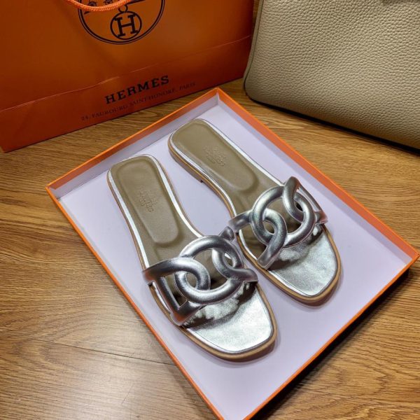 Pantofole classiche con naso di maiale Hermes/Hermes