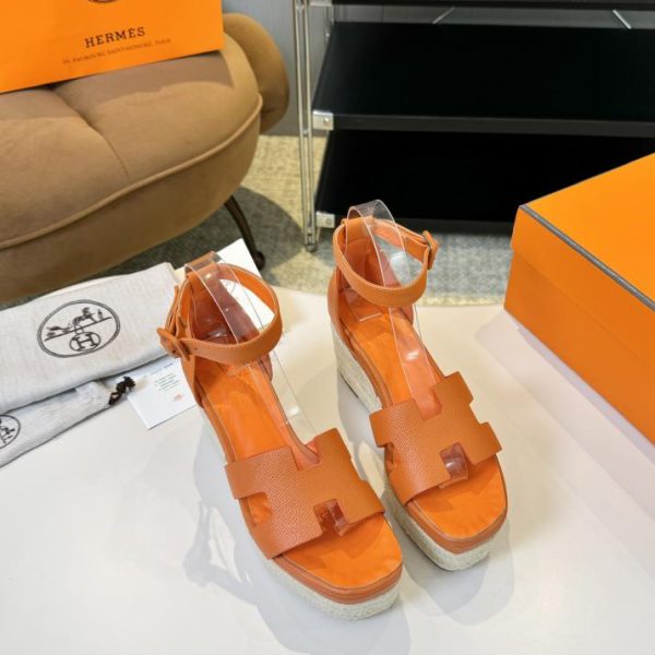 repliche,replica,perfette,siti di,affidabili,migliori siti,dove comprare,1:1,scarpe da ginnastica Hermès classica piattaforma impermeabile con zeppa H e suola spessa