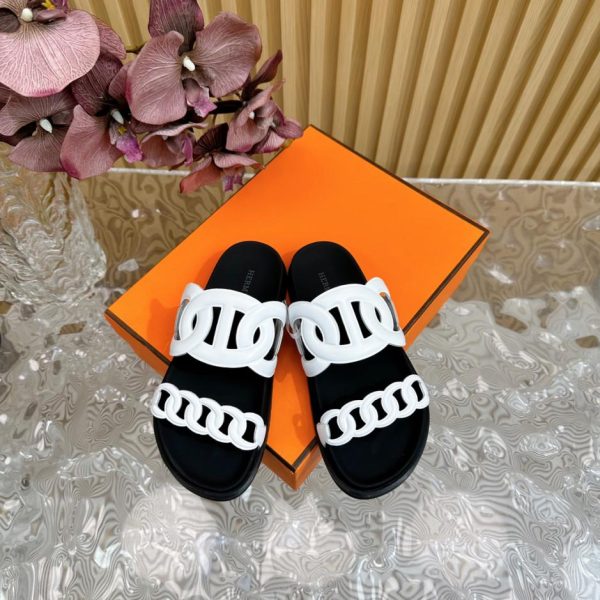 repliche,replica,perfette,siti di,affidabili,migliori siti,dove comprare,1:1,scarpe da ginnastica 【ΗERMES】 Pantofole classiche da coppia primaverili ed estive