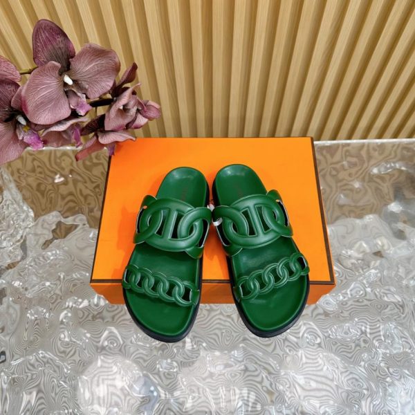 【ΗERMES】 Pantofole classiche da coppia primaverili ed estive