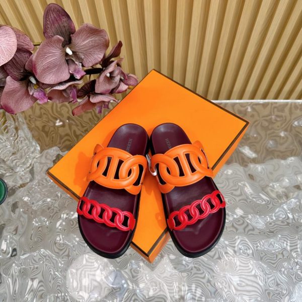 【ΗERMES】 Pantofole classiche da coppia primaverili ed estive
