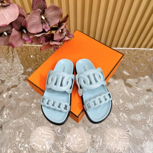 【ΗERMES】 Pantofole classiche da coppia primaverili ed estive