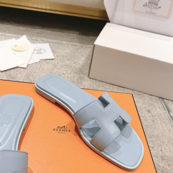 Pantofole Hermès H Sandali Oran [serie lucida]