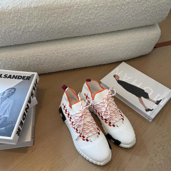 Hermes/new sneakers in maglia flessibile