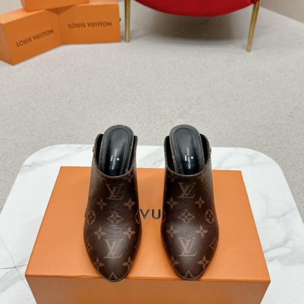 repliche,replica,perfette,siti di,affidabili,migliori siti,dove comprare,1:1,scarpe da ginnastica LOUIS VUITTON Sandali con tacco alto in cristallo con diamante Louis Vuitton