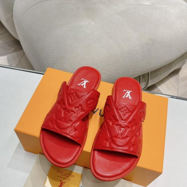 repliche,replica,perfette,siti di,affidabili,migliori siti,dove comprare,1:1,scarpe da ginnastica Primavera 2024 LOUIS VUITTON/scarpe da uomo sandali casual in rilievo