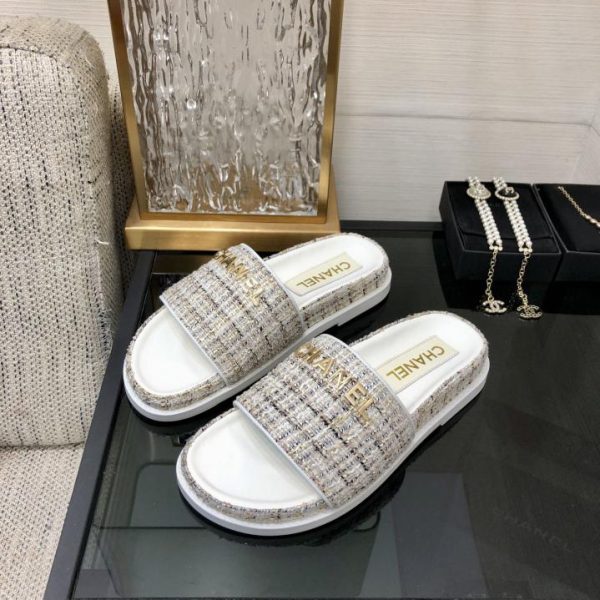 repliche,replica,perfette,siti di,affidabili,migliori siti,dove comprare,1:1,scarpe da ginnastica Esclusive pantofole CHANEL 2024 di alta qualità per la primavera e l’estate