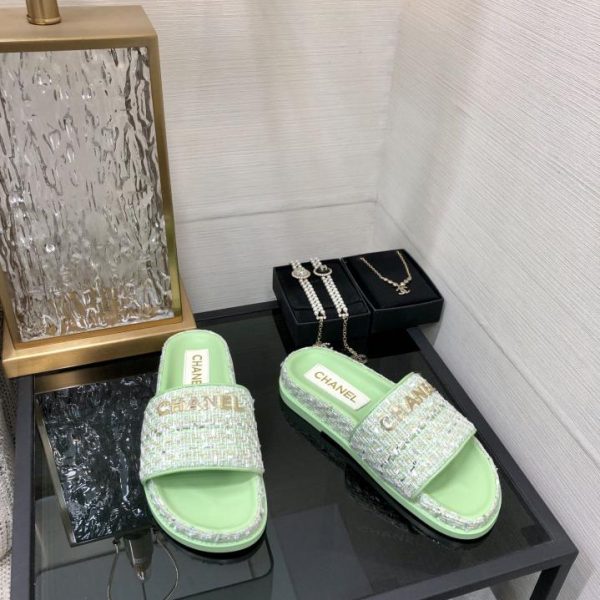repliche,replica,perfette,siti di,affidabili,migliori siti,dove comprare,1:1,scarpe da ginnastica Esclusive pantofole CHANEL 2024 di alta qualità per la primavera e l’estate