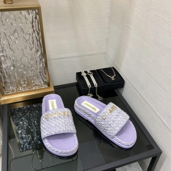 repliche,replica,perfette,siti di,affidabili,migliori siti,dove comprare,1:1,scarpe da ginnastica Esclusive pantofole CHANEL 2024 di alta qualità per la primavera e l’estate