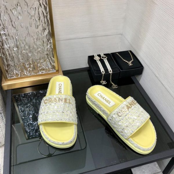 repliche,replica,perfette,siti di,affidabili,migliori siti,dove comprare,1:1,scarpe da ginnastica Esclusive pantofole CHANEL 2024 di alta qualità per la primavera e l’estate