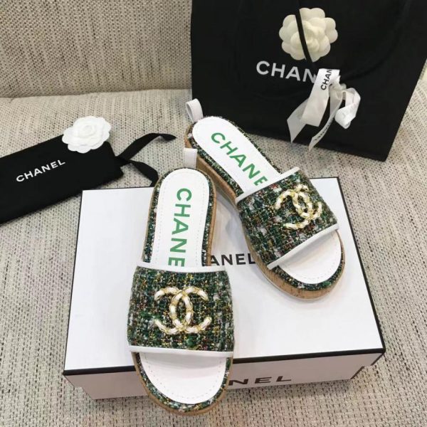repliche,replica,perfette,siti di,affidabili,migliori siti,dove comprare,1:1,scarpe da ginnastica Pantofole primavera ed estate/zoccoli CHANEL 2024 di alta qualità
