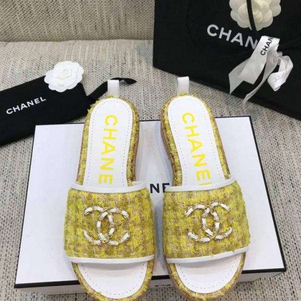 repliche,replica,perfette,siti di,affidabili,migliori siti,dove comprare,1:1,scarpe da ginnastica Pantofole primavera ed estate/zoccoli CHANEL 2024 di alta qualità