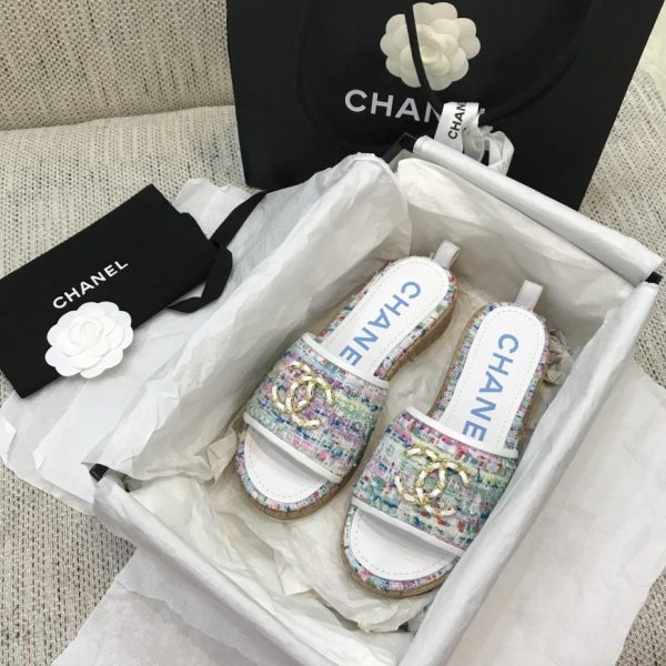 repliche,replica,perfette,siti di,affidabili,migliori siti,dove comprare,1:1,scarpe da ginnastica Pantofole primavera ed estate/zoccoli CHANEL 2024 di alta qualità