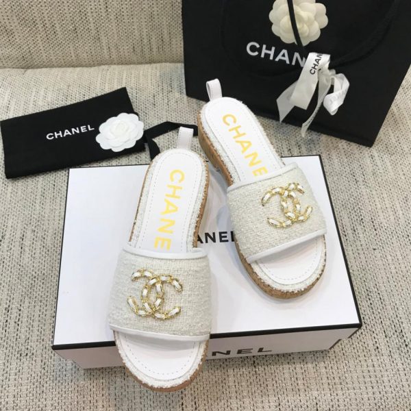 repliche,replica,perfette,siti di,affidabili,migliori siti,dove comprare,1:1,scarpe da ginnastica Pantofole primavera ed estate/zoccoli CHANEL 2024 di alta qualità