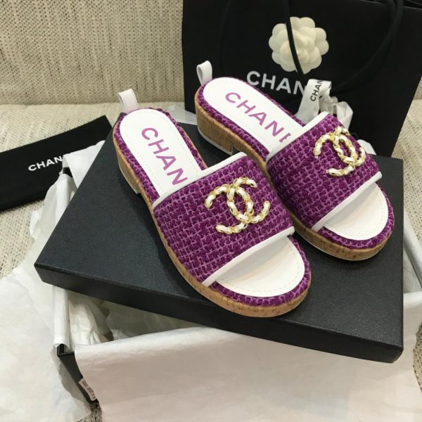 repliche,replica,perfette,siti di,affidabili,migliori siti,dove comprare,1:1,scarpe da ginnastica Pantofole primavera ed estate/zoccoli CHANEL 2024 di alta qualità