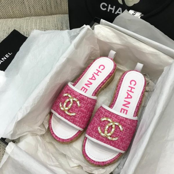 repliche,replica,perfette,siti di,affidabili,migliori siti,dove comprare,1:1,scarpe da ginnastica Pantofole primavera ed estate/zoccoli CHANEL 2024 di alta qualità