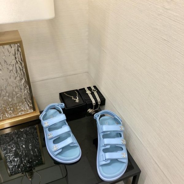 repliche,replica,perfette,siti di,affidabili,migliori siti,dove comprare,1:1,scarpe da ginnastica Sandali in velcro CHANEL 2024 di alta qualità