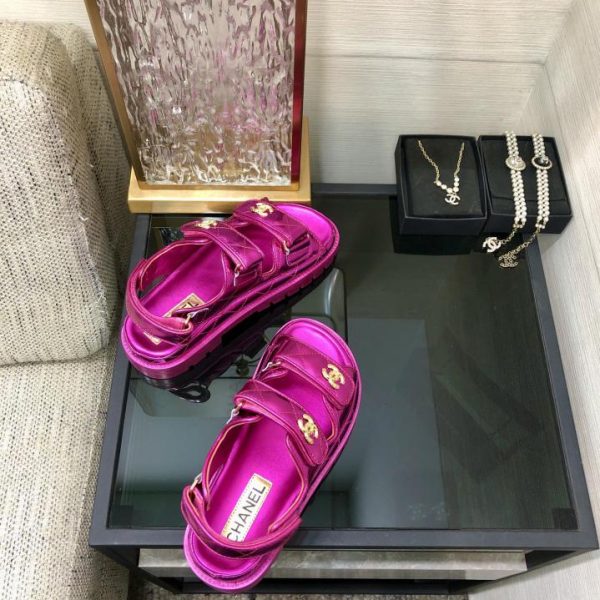 repliche,replica,perfette,siti di,affidabili,migliori siti,dove comprare,1:1,scarpe da ginnastica Sandali in velcro CHANEL 2024 di alta qualità