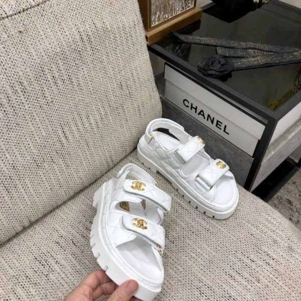 repliche,replica,perfette,siti di,affidabili,migliori siti,dove comprare,1:1,scarpe da ginnastica Sandali in velcro CHANEL 2024 di alta qualità