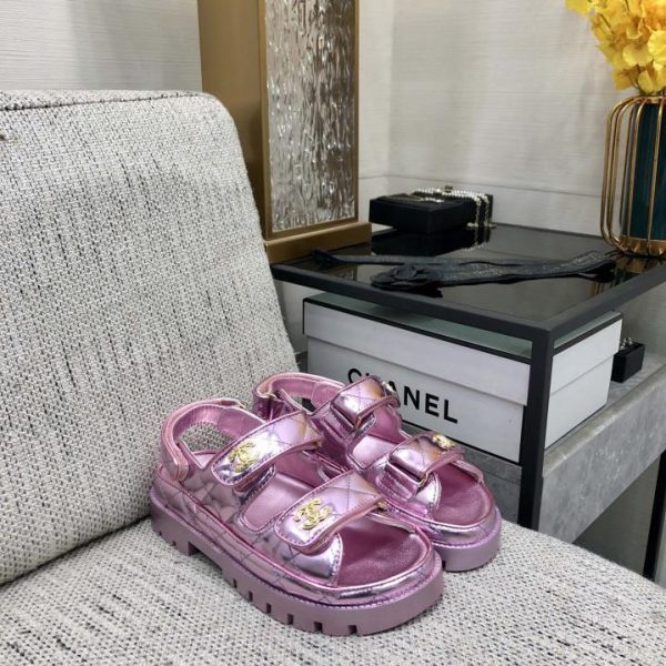 repliche,replica,perfette,siti di,affidabili,migliori siti,dove comprare,1:1,scarpe da ginnastica Sandali in velcro CHANEL 2024 di alta qualità