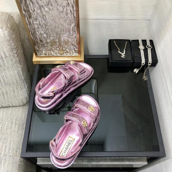 repliche,replica,perfette,siti di,affidabili,migliori siti,dove comprare,1:1,scarpe da ginnastica Sandali in velcro CHANEL 2024 di alta qualità