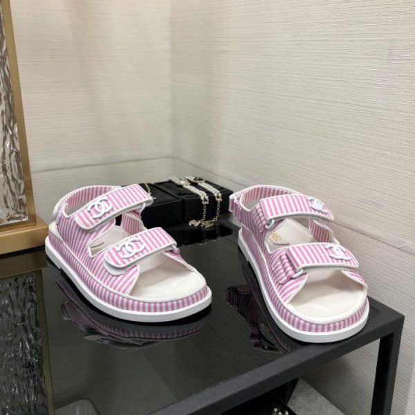 repliche,replica,perfette,siti di,affidabili,migliori siti,dove comprare,1:1,scarpe da ginnastica Sandali in velcro in tessuto a righe popolari 2024 di alta qualità