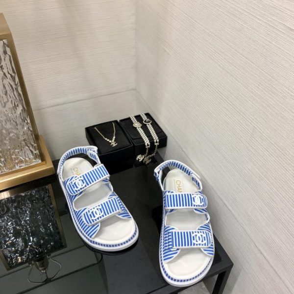 repliche,replica,perfette,siti di,affidabili,migliori siti,dove comprare,1:1,scarpe da ginnastica Sandali in velcro in tessuto a righe popolari 2024 di alta qualità