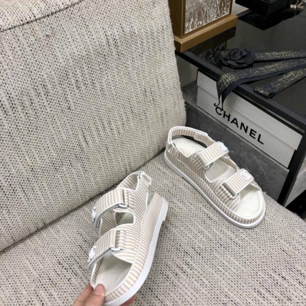 repliche,replica,perfette,siti di,affidabili,migliori siti,dove comprare,1:1,scarpe da ginnastica Sandali in velcro in tessuto a righe popolari 2024 di alta qualità