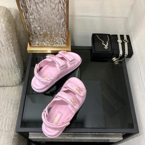 repliche,replica,perfette,siti di,affidabili,migliori siti,dove comprare,1:1,scarpe da ginnastica Sandali in velcro CHANEL 2024 di alta qualità
