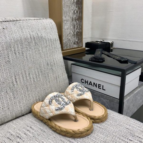 repliche,replica,perfette,siti di,affidabili,migliori siti,dove comprare,1:1,scarpe da ginnastica Infradito CHANEL con superficie diamantata CHANEL 2024 di alta qualità