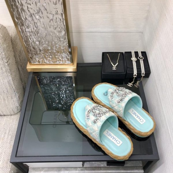 repliche,replica,perfette,siti di,affidabili,migliori siti,dove comprare,1:1,scarpe da ginnastica Infradito CHANEL con superficie diamantata CHANEL 2024 di alta qualità