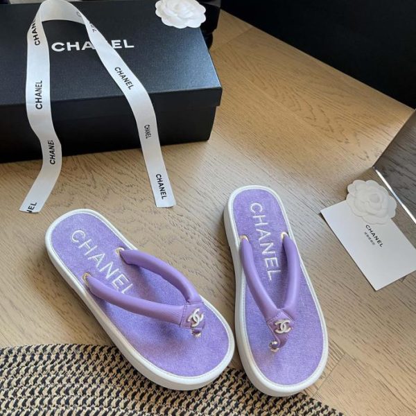 repliche,replica,perfette,siti di,affidabili,migliori siti,dove comprare,1:1,scarpe da ginnastica Infradito Chanel 24P primaverili ed estivi con suola spessa