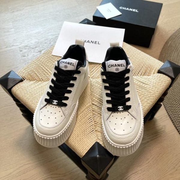 repliche,replica,perfette,siti di,affidabili,migliori siti,dove comprare,1:1,scarpe da ginnastica Torta panda con fondo spesso color block Chanel