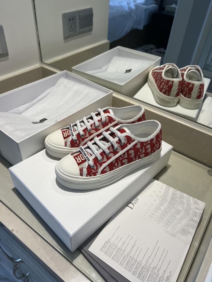 repliche,replica,perfette,siti di,affidabili,migliori siti,dove comprare,1:1,scarpe da ginnastica WALK/NDior/scarpe di tela ricamate scarpe casual piatte/