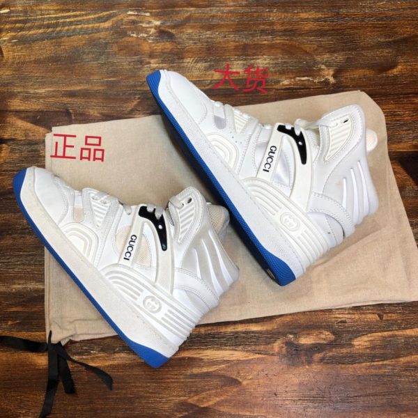 repliche,replica,perfette,siti di,affidabili,migliori siti,dove comprare,1:1,scarpe da ginnastica [Versione top] Le ultime sneakers alte Basket di Gucci per coppie