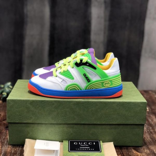repliche,replica,perfette,siti di,affidabili,migliori siti,dove comprare,1:1,scarpe da ginnastica [Versione top] Le ultime sneakers basse della coppia Basket di Gucci