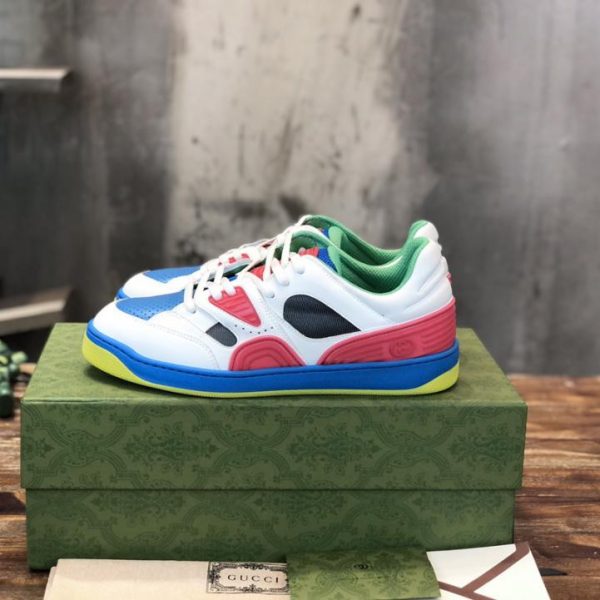 repliche,replica,perfette,siti di,affidabili,migliori siti,dove comprare,1:1,scarpe da ginnastica [Versione top] Le ultime sneakers basse della coppia Basket di Gucci