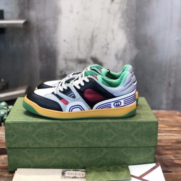 repliche,replica,perfette,siti di,affidabili,migliori siti,dove comprare,1:1,scarpe da ginnastica [Versione top] Le ultime sneakers basse della coppia Basket di Gucci