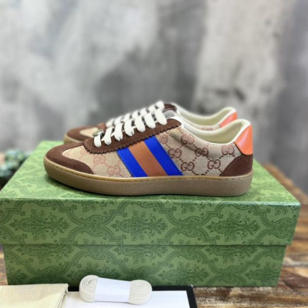 repliche,replica,perfette,siti di,affidabili,migliori siti,dove comprare,1:1,scarpe da ginnastica [Versione top] Sneaker Gucci serie G74 con web a righe