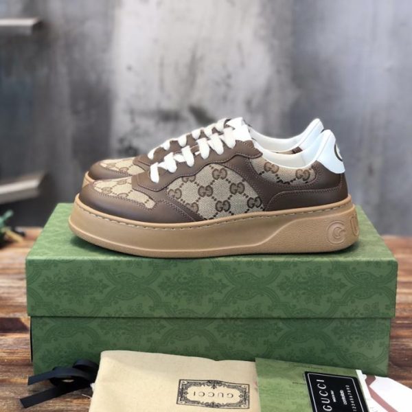 repliche,replica,perfette,siti di,affidabili,migliori siti,dove comprare,1:1,scarpe da ginnastica [Versione top] Scarpe Gucci Chunky B biscotto