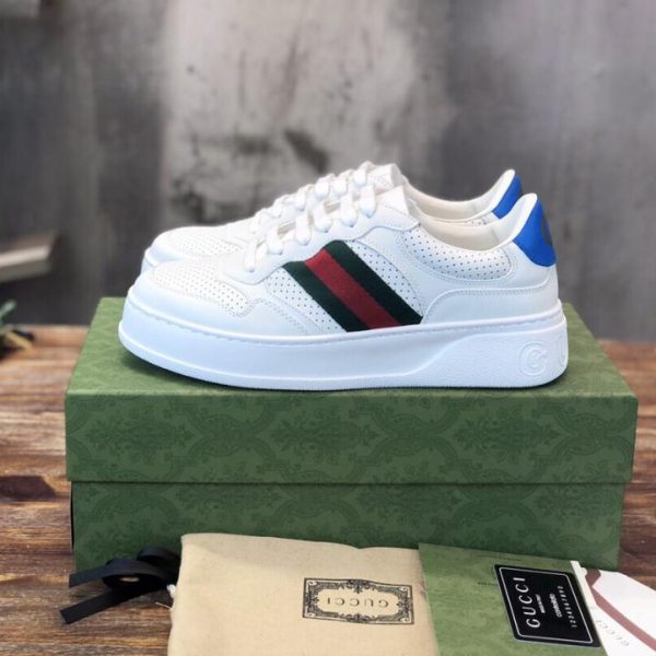 repliche,replica,perfette,siti di,affidabili,migliori siti,dove comprare,1:1,scarpe da ginnastica [Versione top] Scarpe Gucci Chunky B biscotto